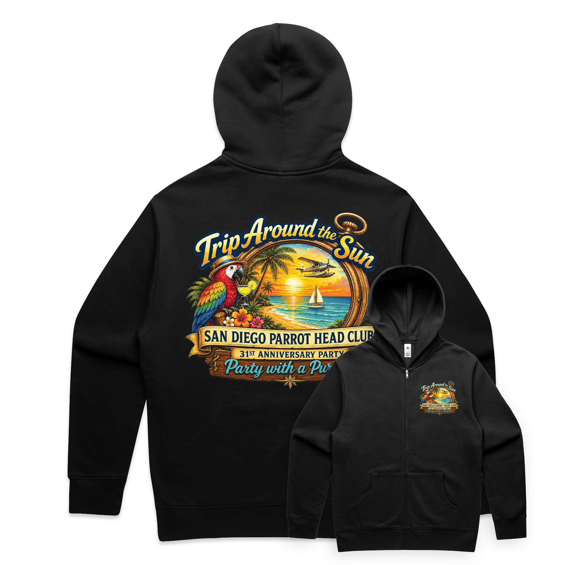 31st Anniversary Full Zip Sweatshirt